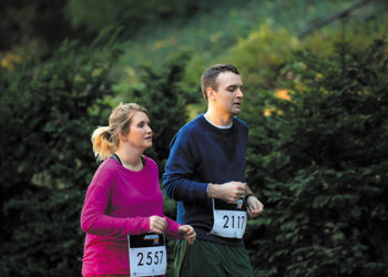 Warmed up and ready to run