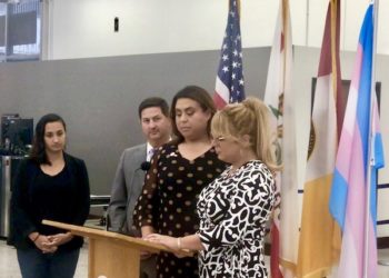 For the first time, city raises Transgender Pride Flag