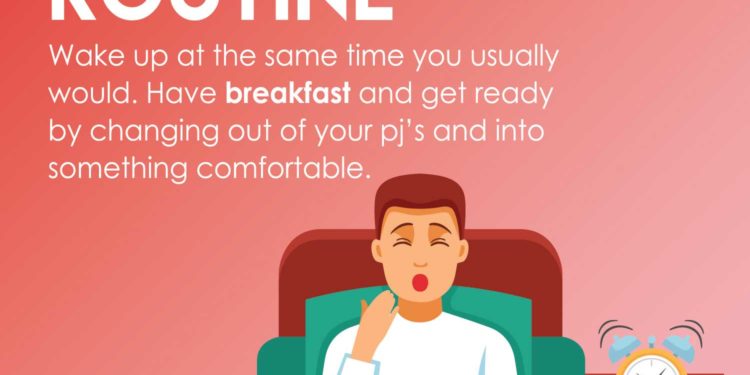 Tips for Working from Home