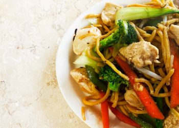 Asian ingredients for the pantry and an Easy Chow Mein Recipe