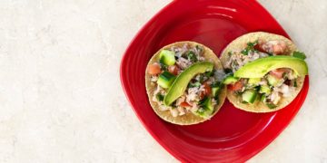 Easy and delicious tuna ceviche