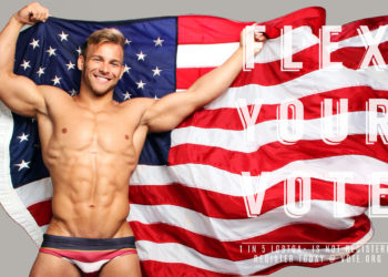 MIKE RUIZ AND FITNESS PHOTOGRAPHERS URGE THE LGBTQA+ COMMUNITY TO “FLEX YOUR VOTE!”