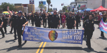 You can be in support of BLM and SDPD