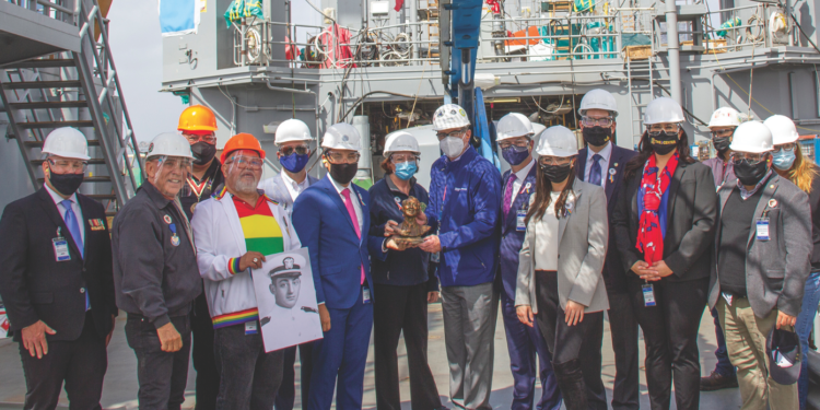 VIP DELEGATION TOURS: THE USNS HARVEY MILK