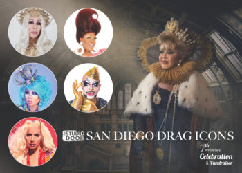 The Studio Door celebrates its 7th Anniversary with San Diego Drag Icons Exhibition Fundraiser