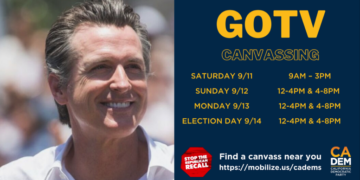 San Diego GOTV Canvass Against the Recall!