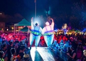 Nightmare on Normal Street takes over Pride Plaza in Hillcrest