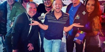 Johnny, June, Mrs. Doubtfire, and Dolly