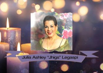 Obituary: Julia “Jhigs” Ashley Legaspi (1953-2025)
